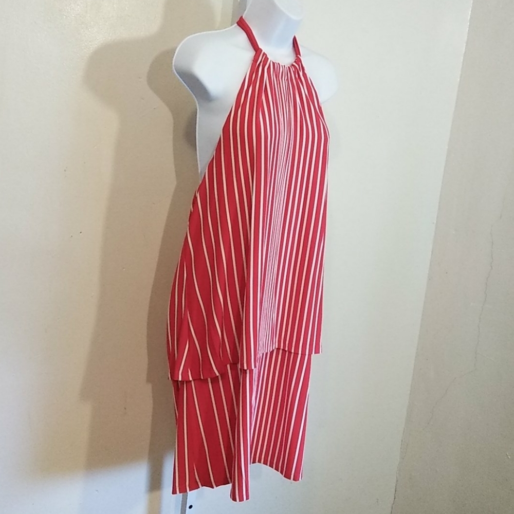 ALTON GRAY HALTER DRESS - Picture 5 of 8